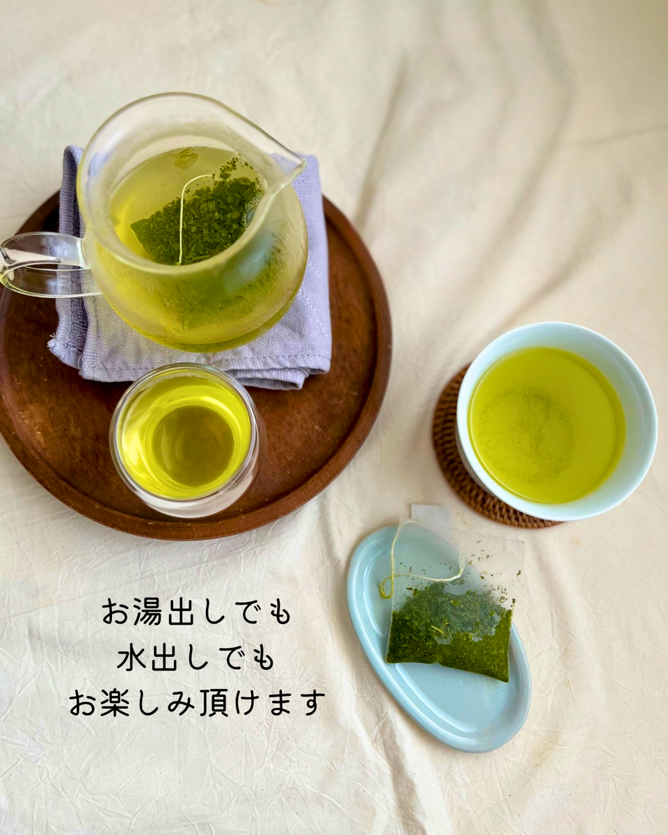 お茶入りてがみ 年賀茶てがみ ティーバッグ2個入り 年賀状に♪