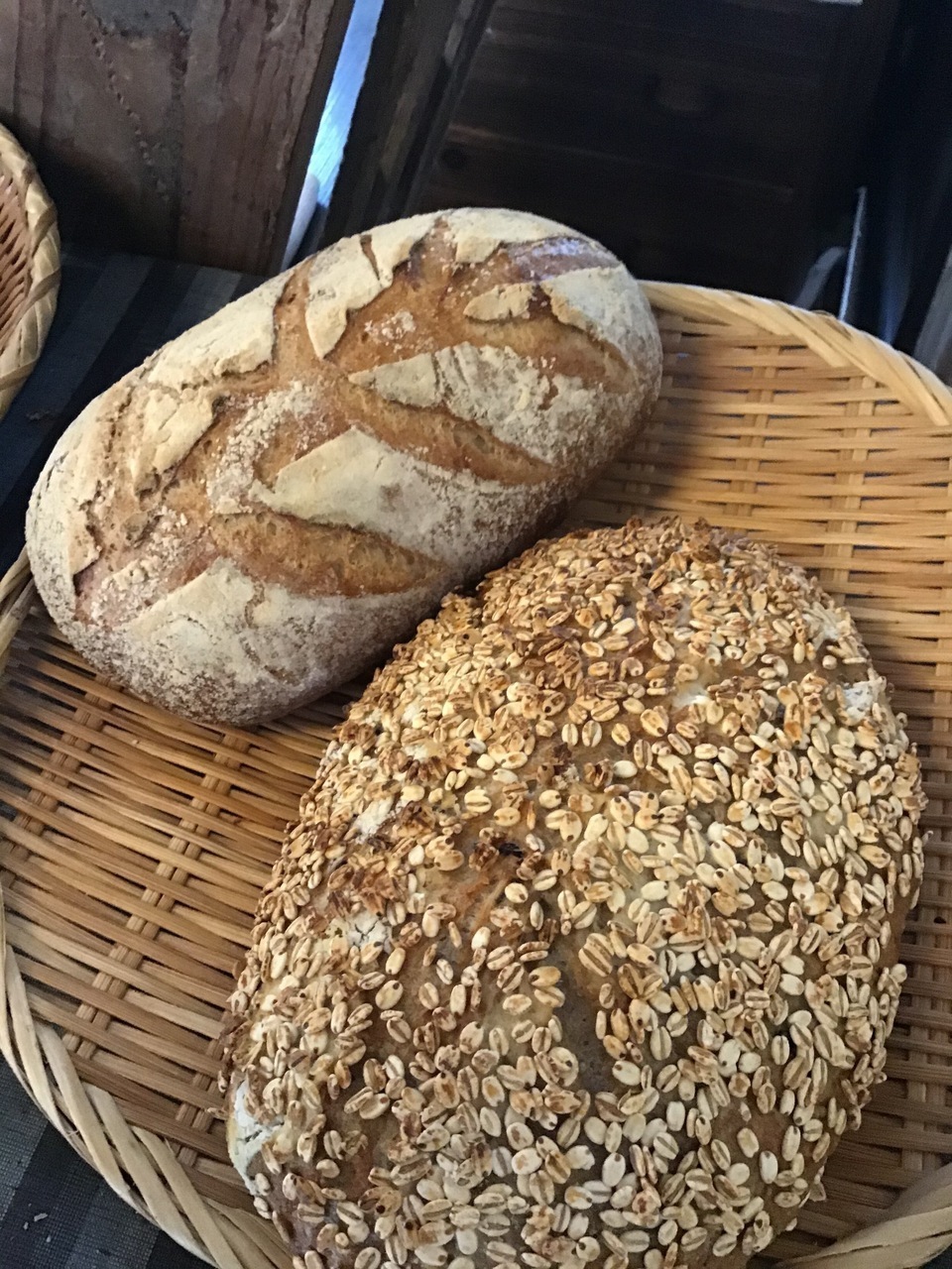 【限定福袋】【2個増量 】信州産小麦パンセット-自家製レーズン酵母とホシノ天然酵母使用-(発送不可地域あります)
