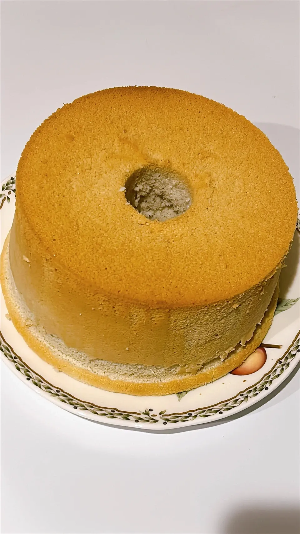 マニアックなシフォンケーキ出来ちゃいました!<松シフォン>米粉!!