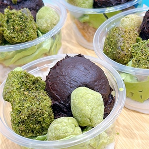 ＜veganパフェ＞抹茶＆生チョコ＜卵、乳製品、小麦不使用＞のレビュー