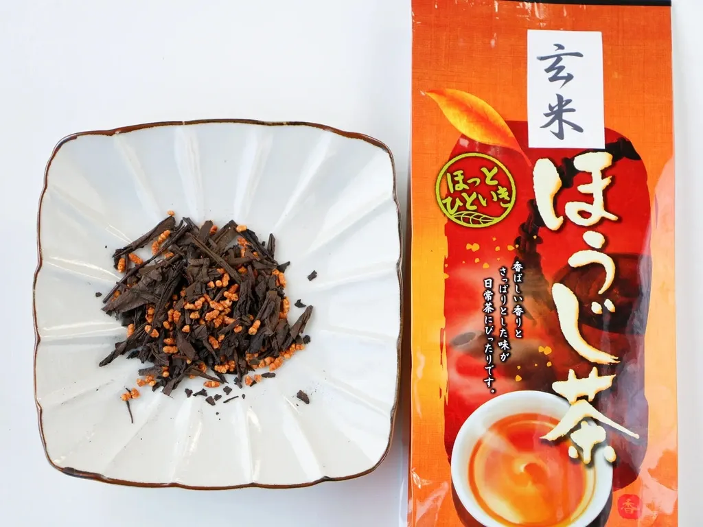 【農薬不使用】香りよい優しい玄米茶♪焙煎ほうじ玄米茶　たっぷりLサイズ400g 農薬不使用】香りよい優しい玄米茶♪焙煎ほうじ玄米茶 たっぷりLサイズ
