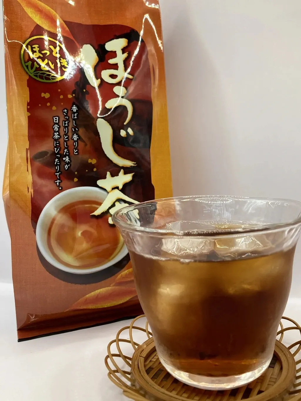 香ばしい深煎りほうじ茶《農薬、化学肥料、除草剤不使用》 中井