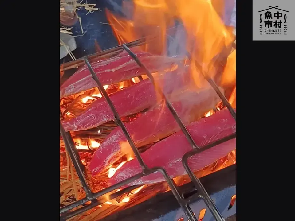 【ギフトにも】単品│市場直送│高知県しまんと│カツオ藁焼きオイル漬け(冷凍)│原材料:カツオ・塩・オリーブオイルのみ│熨斗無料