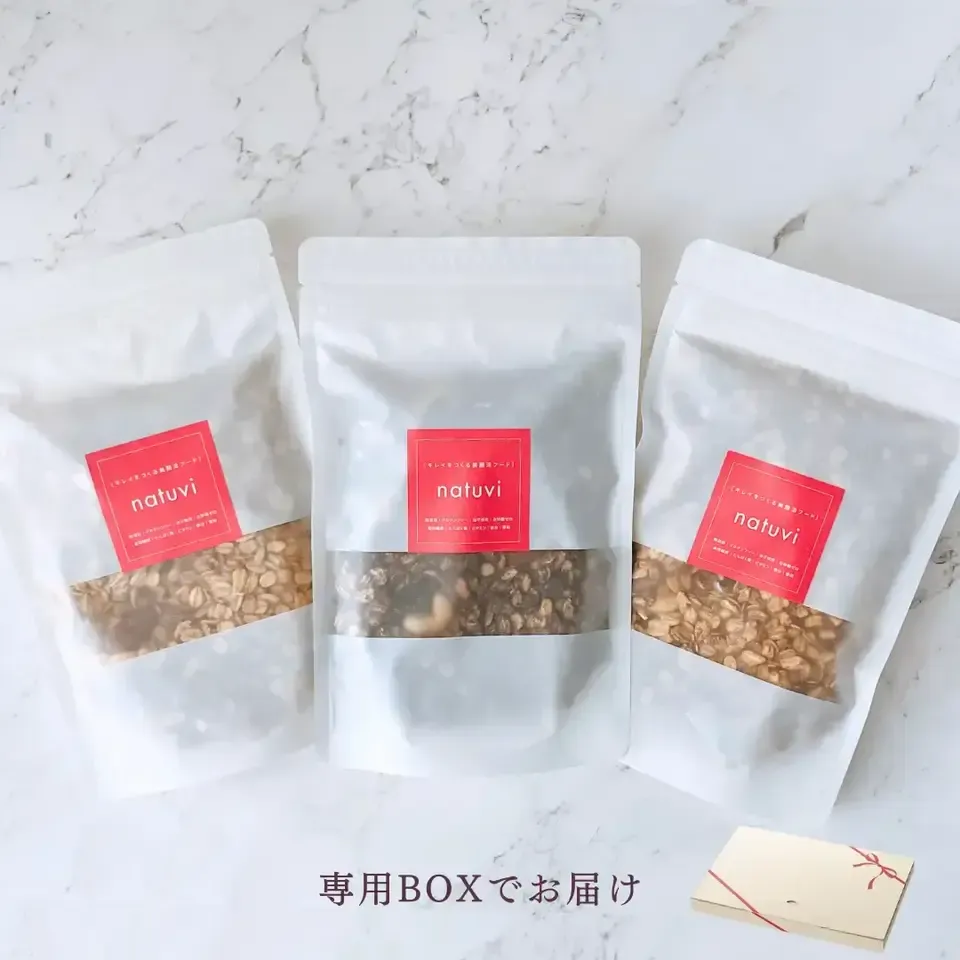 美腸活グラノーラ・ギフトセット【油不使用・グルテンフリー・無添加・白砂糖ゼロ】
