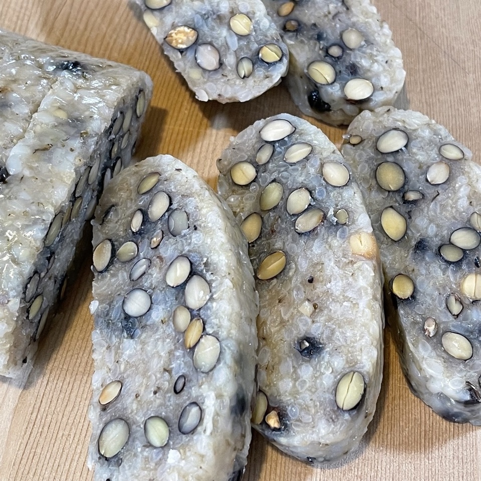 2/19(木)発送》玄米豆餅【天日干し・無農薬・無肥料のお米】 ののま