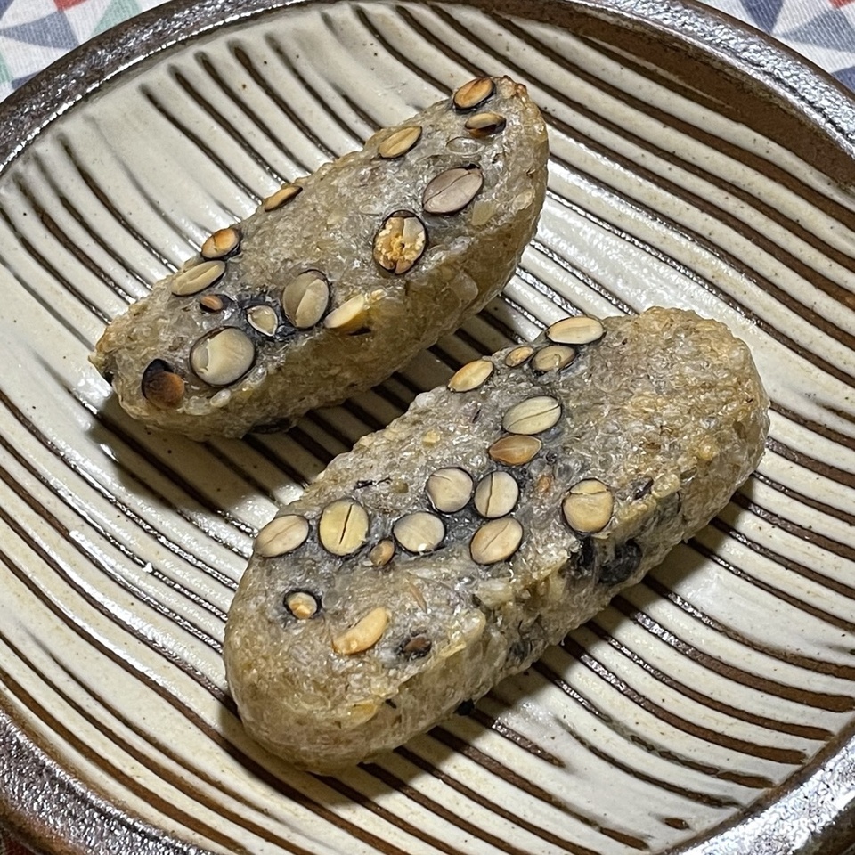 《2/19(木)発送》玄米豆餅【天日干し・無農薬・無肥料のお米】