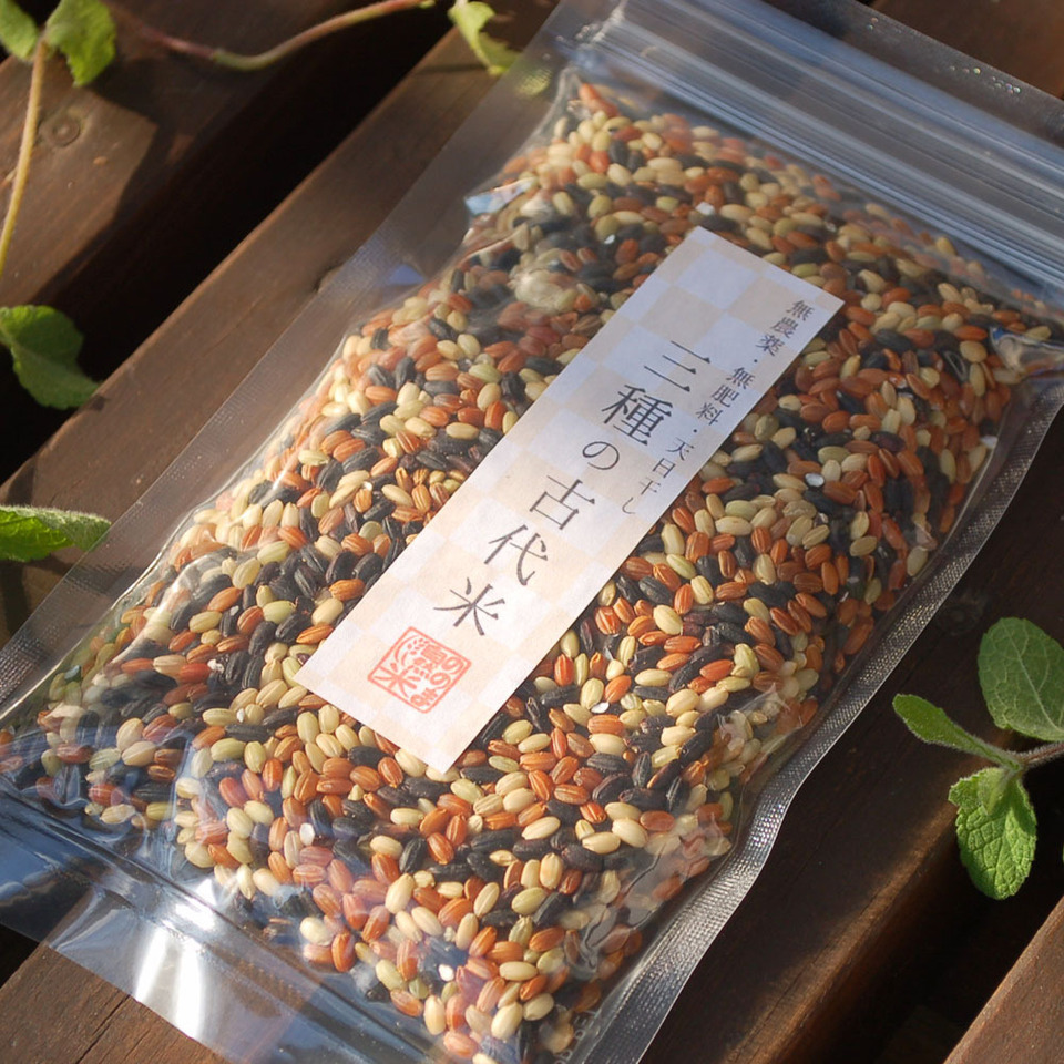 食品 古代米.5kg❣️5色ブレンド❣️天日干し、農薬なし