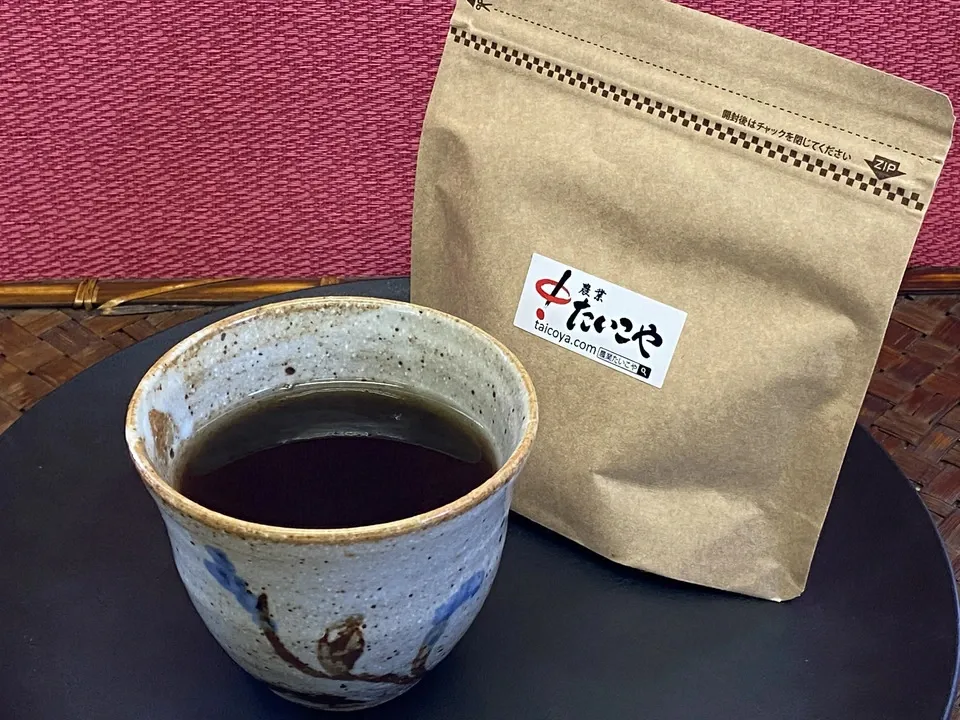 自然栽培イセヒカリの【玄米コーヒー】無農薬無肥料栽培のイセヒカリを土鍋で焙煎しました