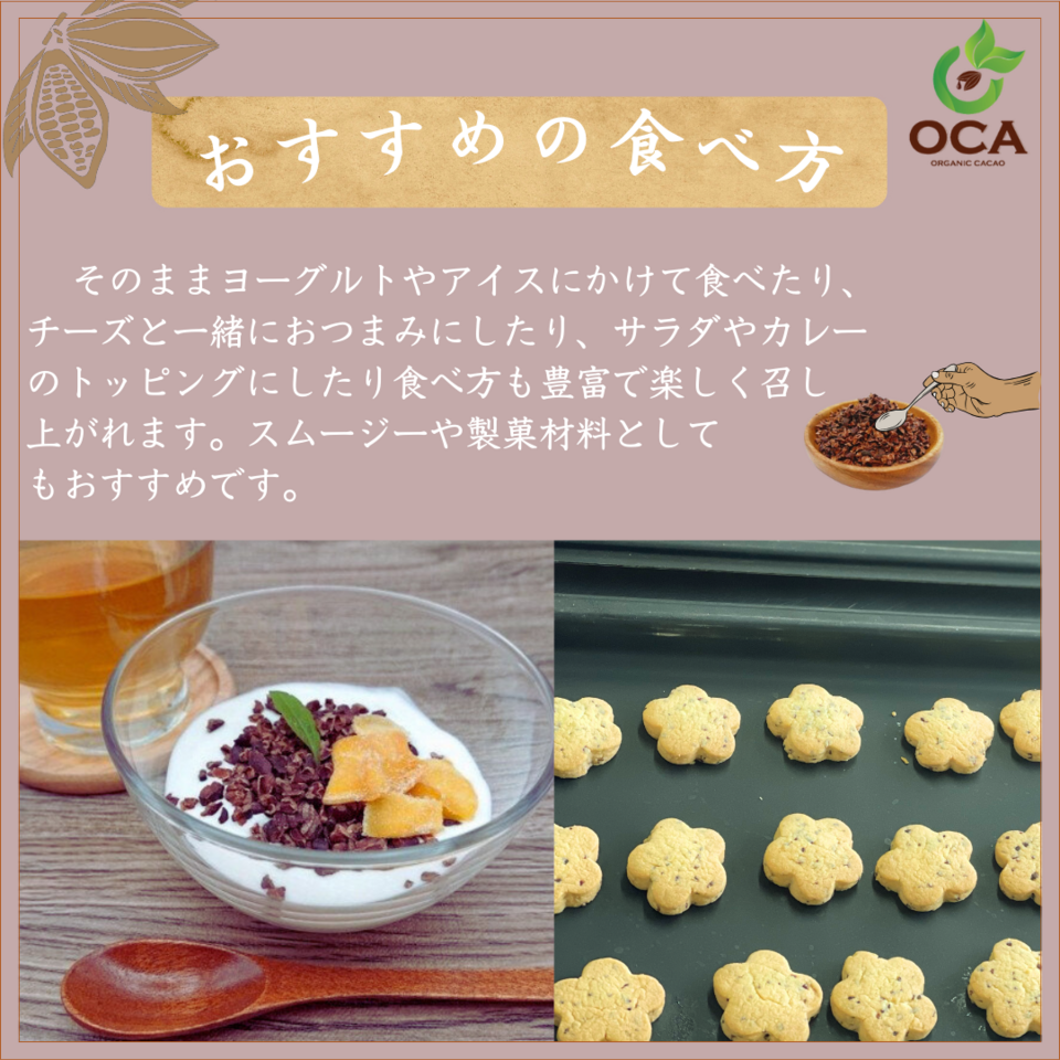 【オーガニック】《スーパーフード》 カカオニブ
