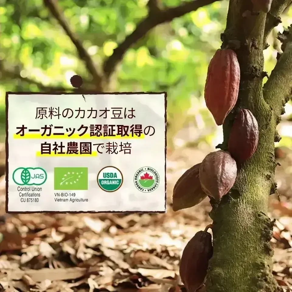 【新発売】ホワイトチョコレート 50%｜オーガニックカカオバター使用・無添加