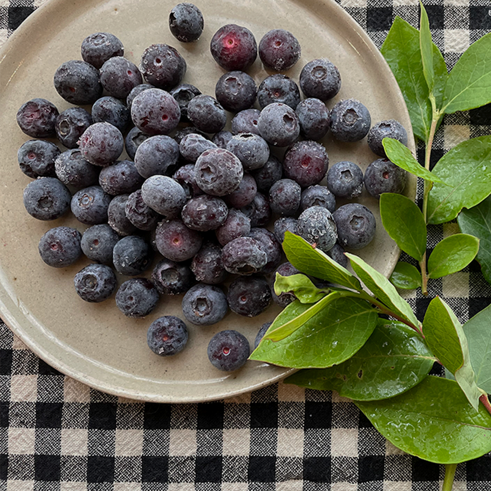 2025年産完熟で風味豊か！無選別冷凍ブルーベリー400g×3p【栽培期間中