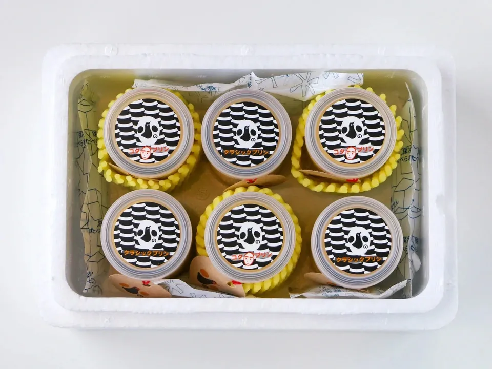 おのたまコタプリン(なめらか)とおのたまクラシックプリン(しっかり)【6個】