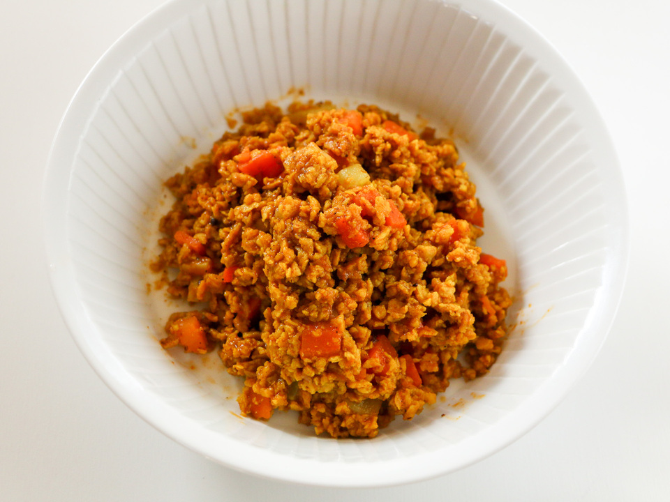 【単品】<大豆ミートのベジキーマカレー>京の八百屋が作る化学調味料無添加惣菜 農薬・化学肥料不使用の野菜使用