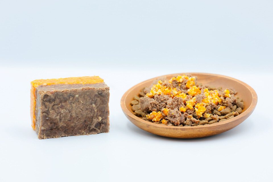 北海道産エゾ鹿肉の手作り無添加ドッグフード＜ポロッコフード＞エゾシカ肉と野菜の栄養補助食