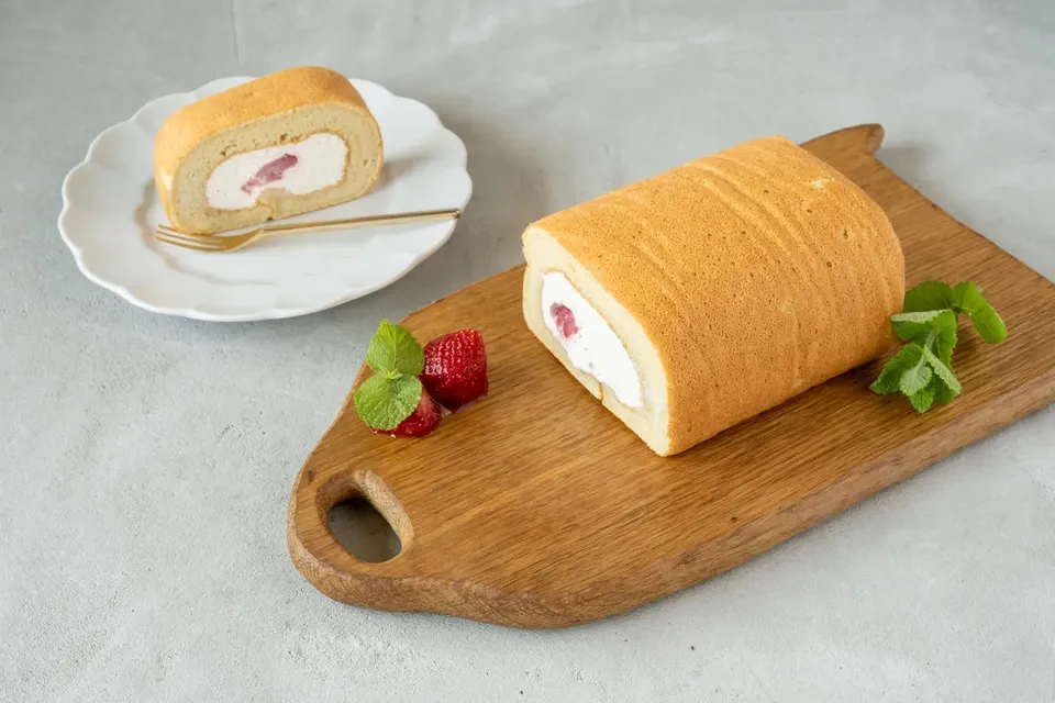 無添加ロールケーキ