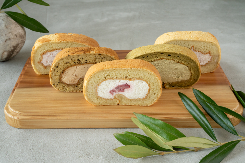 アソートロールケーキ 5種を食べくらべ