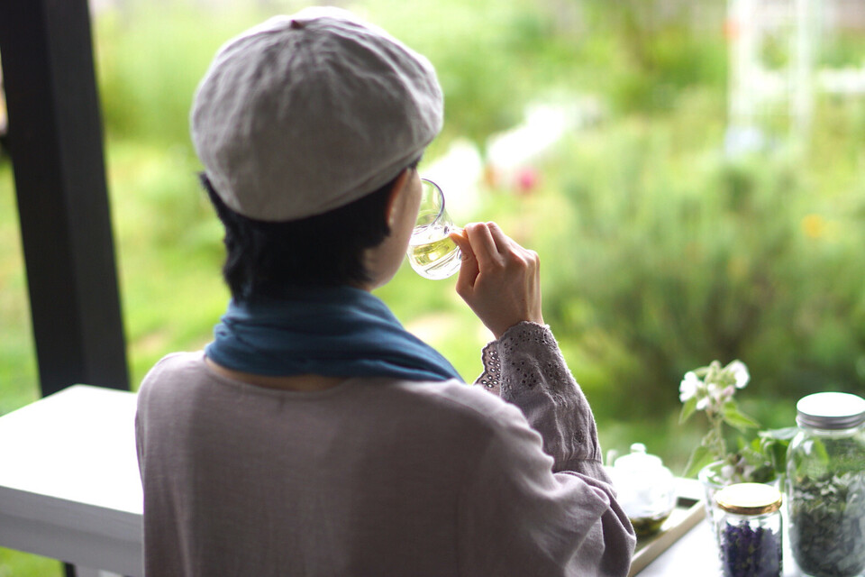 クワの葉 二種のハーブ【野山のボタニカル茶】 農薬・化学肥料不使用 