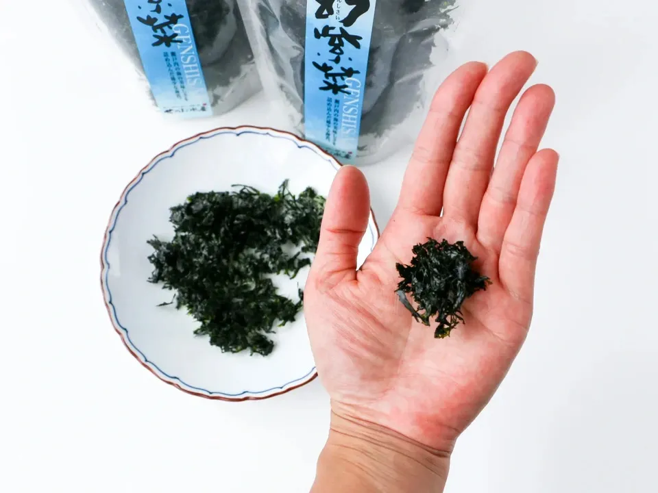 養殖岩海苔種「幻紫菜(げんしさい)」焼きばらのり