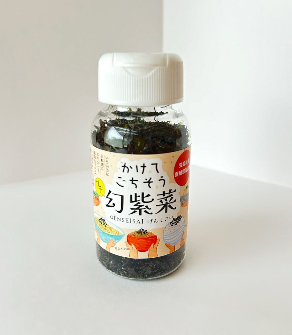 岩のりフレーク<かけてごちそうプチ幻紫菜>養殖岩海苔種の幻紫菜使用