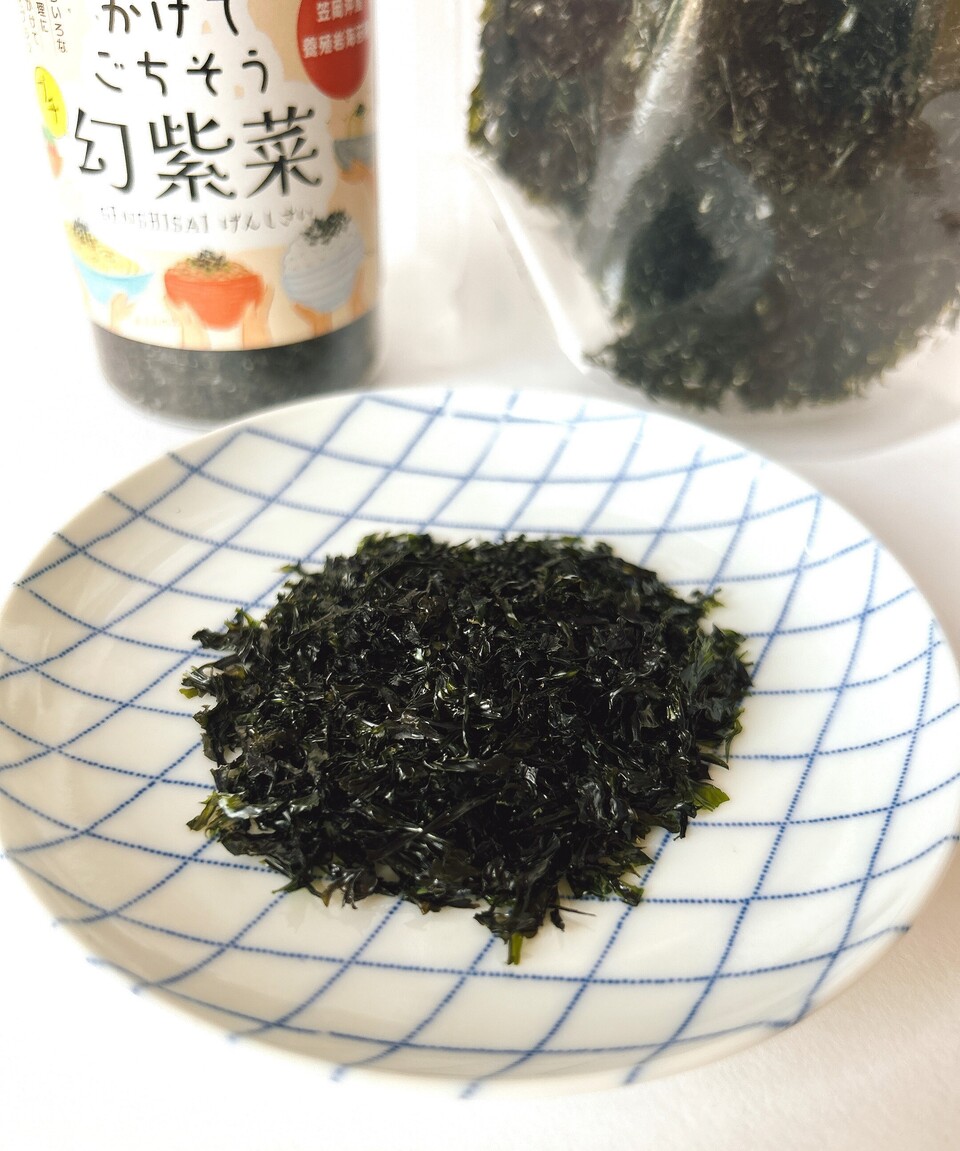 岩のりフレーク＜かけてごちそうプチ幻紫菜＞養殖岩海苔種の幻紫菜使用