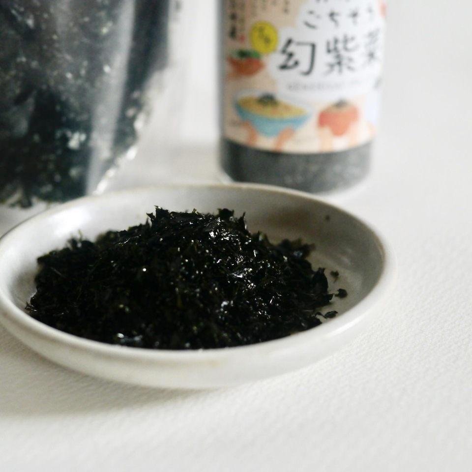 岩のりフレーク＜かけてごちそうプチ幻紫菜＞養殖岩海苔種の幻紫菜使用