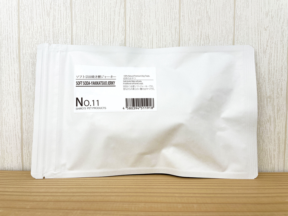 PET用ヒューマングレードペットフード［ソフト宗田焼き鰹ジャーキー］SOFT SODA-YAKIKATSUO JERKY 