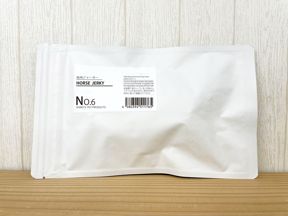 PET用ヒューマングレードペットフード HORSE JERKY ［馬肉ジャーキー］