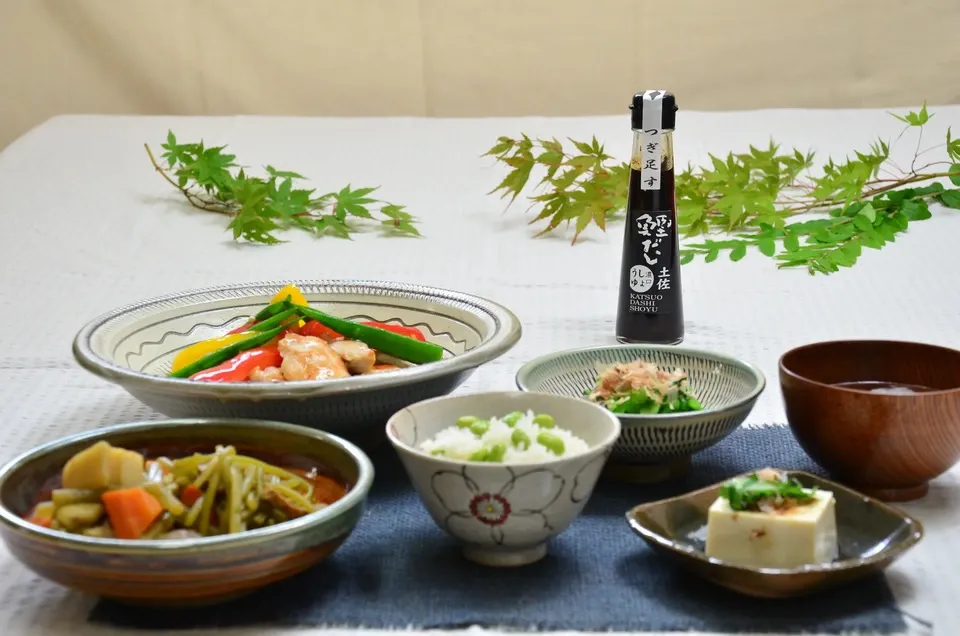 つぎ足す 鰹だし 醤油(濃口) しまんと百笑かんぱに (高知県産