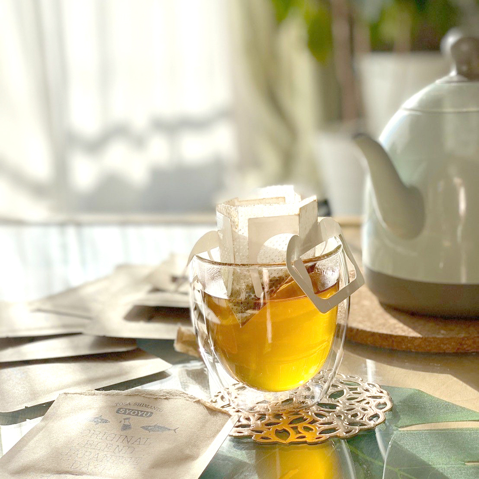 オリジナルパッケージ作ります!無添加のドリップして、飲むお出汁 ORIGINAL BLEND DASHI DRIP