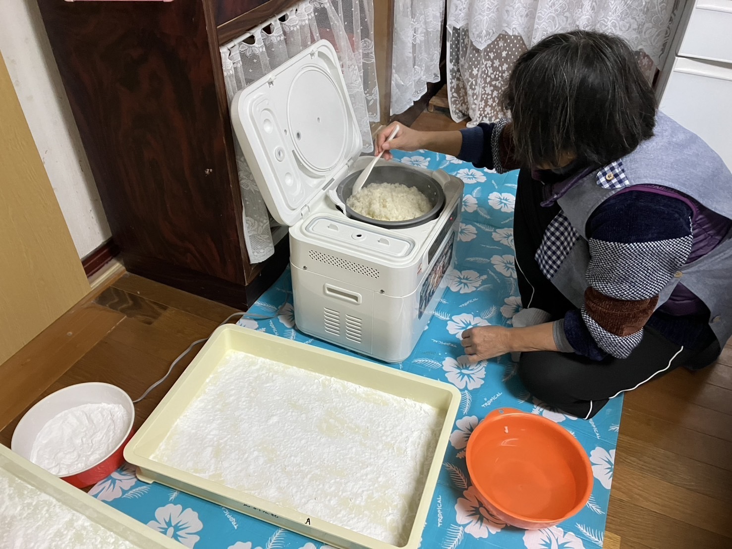 心を込めたお餅づくり✨ - たべるとくらすと