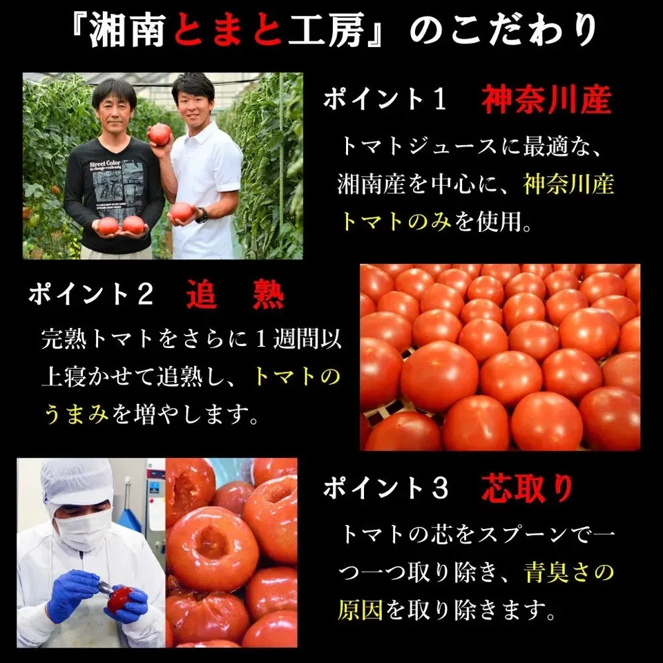 湘南無添加100％トマトジュースギフトセット
