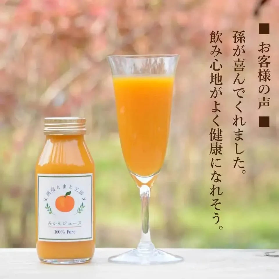 湘南無添加100％トマトジュースとみかんジュースのギフトセット