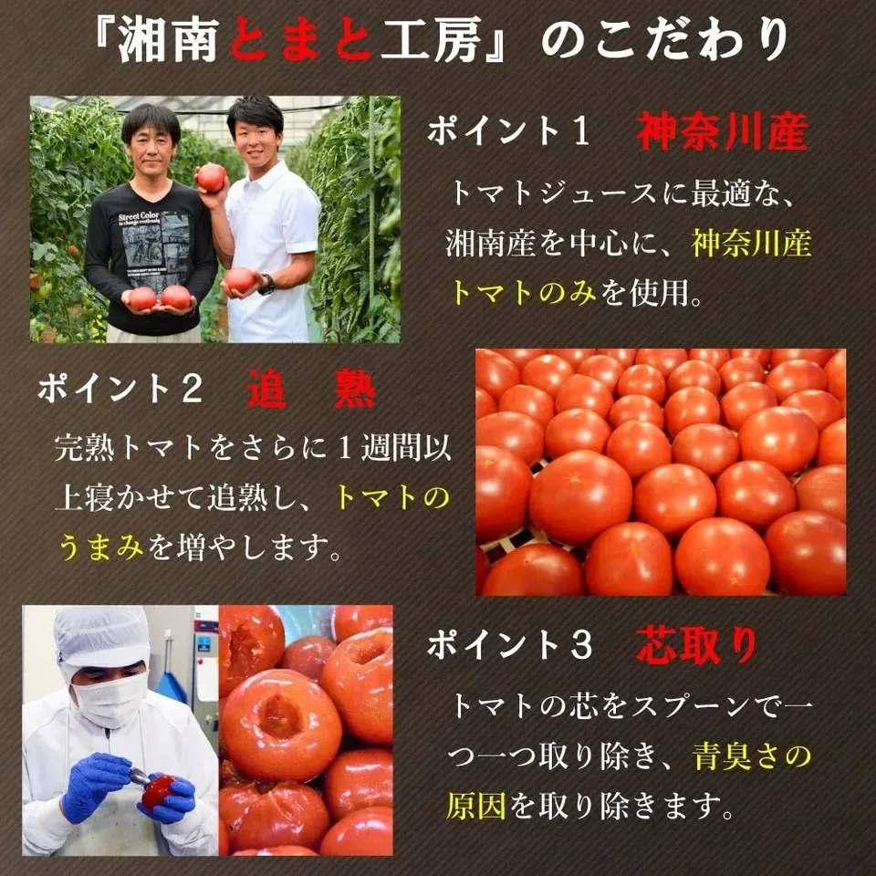 湘南無添加100％＜トマトジュースとみかんジュース＞ギフトセット