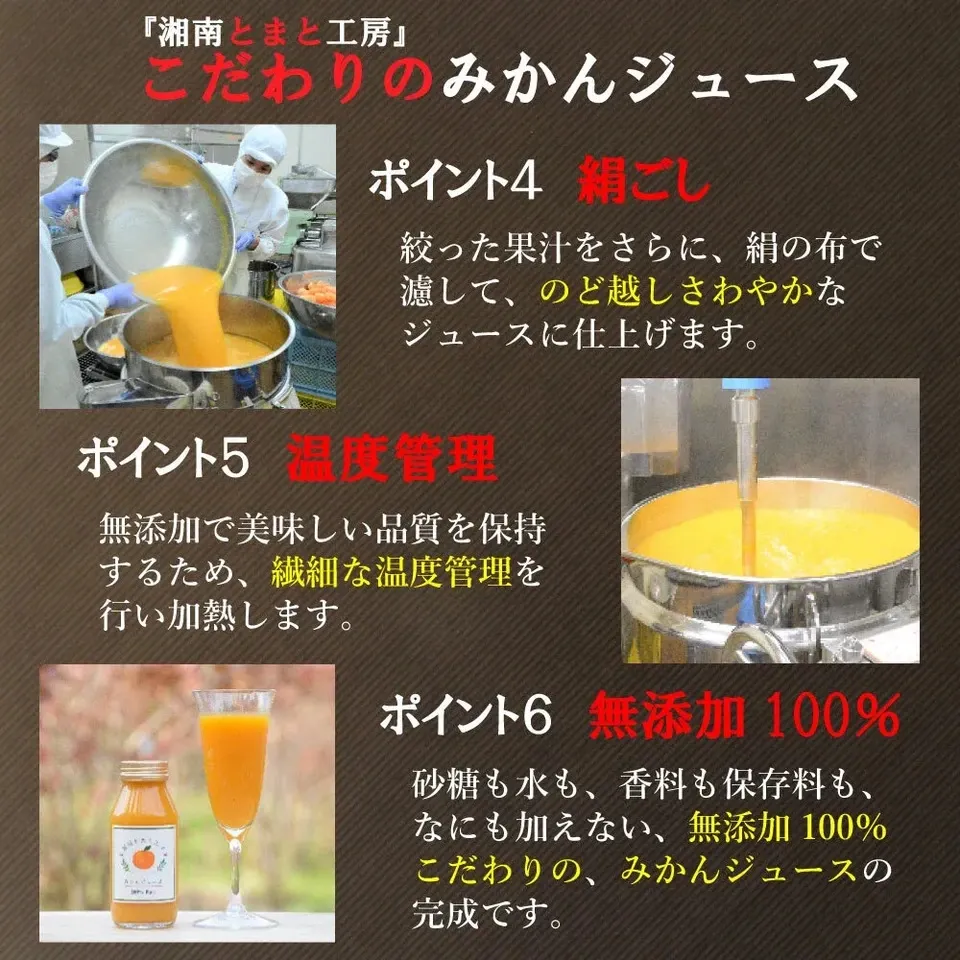 湘南無添加100％＜トマトジュースとみかんジュース＞ギフトセット