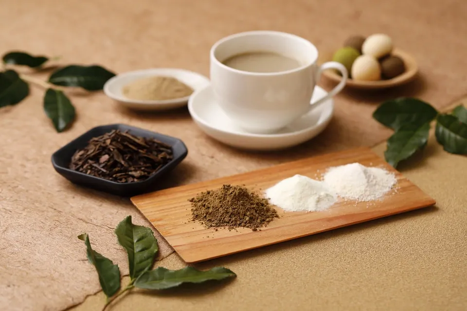 無添加  奈良県産 大和茶ラテ