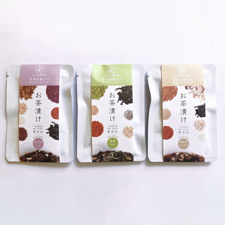 奈良の大和茶入り＜無添加お茶漬けの素＞四合わせ（しあわせ）ギフト