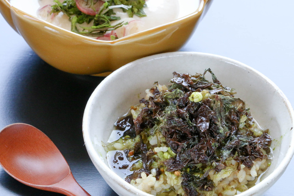 美味しい大和茶入り 無添加お茶漬け 緑茶+のり 3食入り