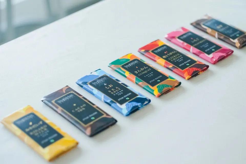 宮﨑発、添加物、白砂糖不使用クラフトチョコレート単品（プレーン