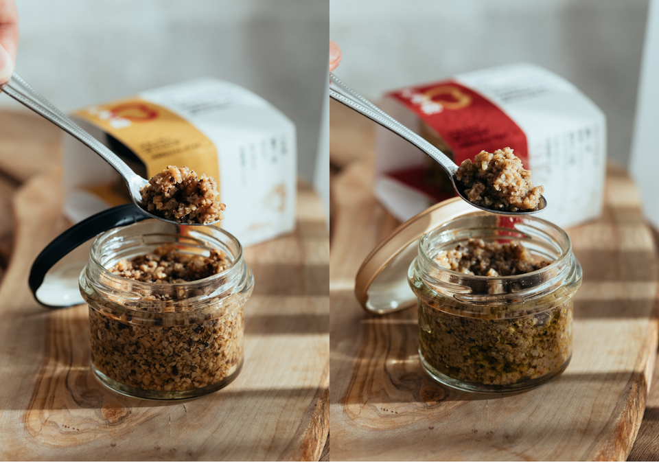 のせる、旨味。天恵菇コンフィ瓶 徳島椎茸ファーム (徳島県産) ご飯の