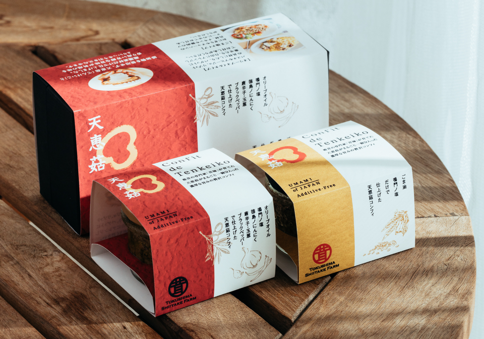 のせる、旨味。天恵菇コンフィ瓶 徳島椎茸ファーム (徳島県産) ご飯の