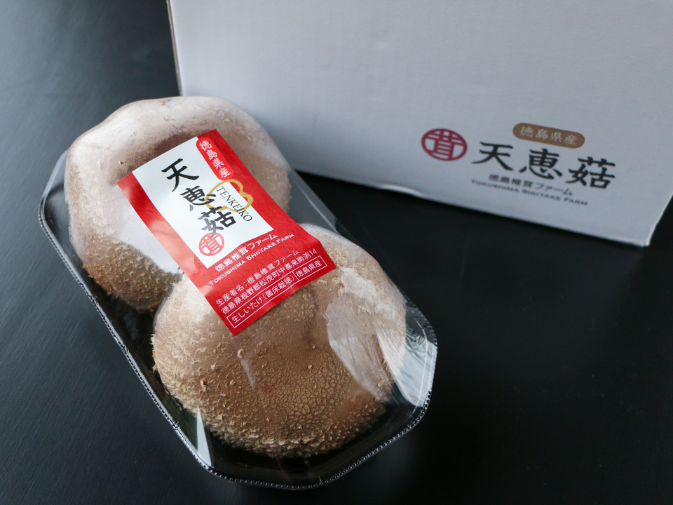 徳島県産希少種の肉厚椎茸＜天恵菇＞農薬化学肥料不使用・ギフトや