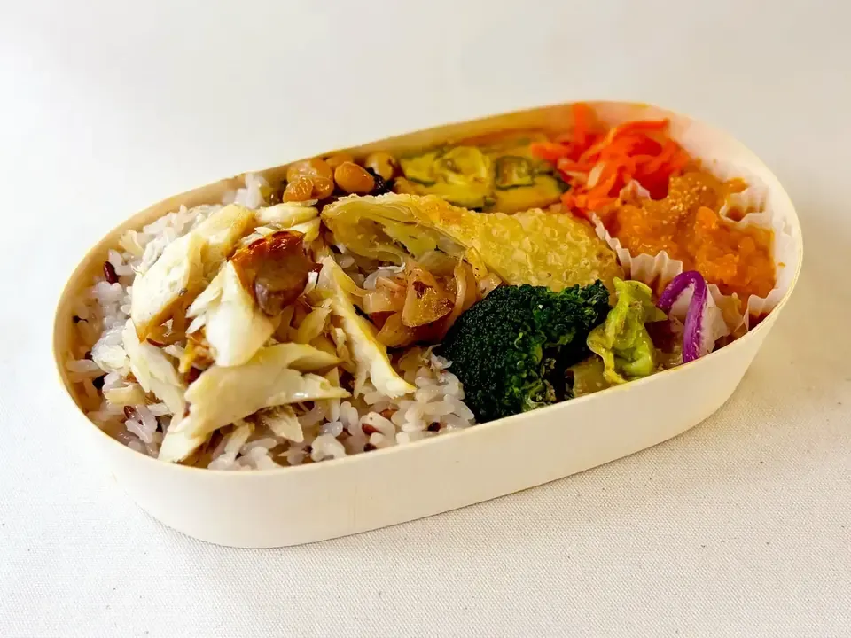 出産お祝いセット｜気血を補うお弁当とスープ【無添加、有機または特別栽培、出産お祝いカード付】