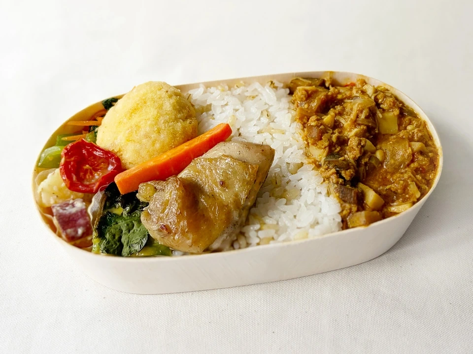 秋のお弁当5種(冷凍)【無農薬米、無添加、野菜は有機または特別栽培】