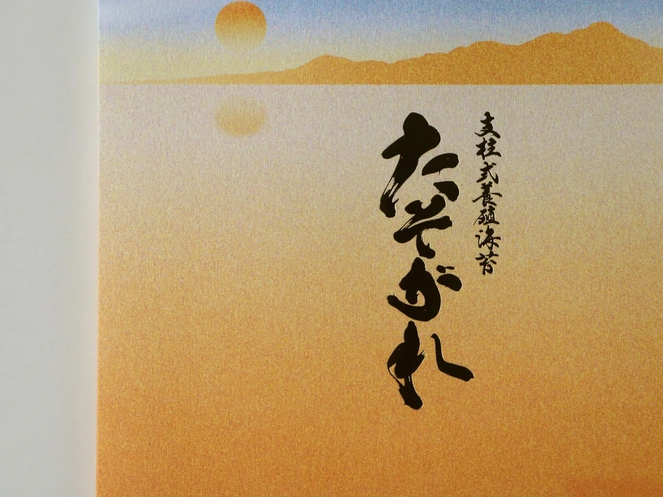 希少な有明海一番摘み焼き海苔〈たそがれ〉無添加・支柱式養殖