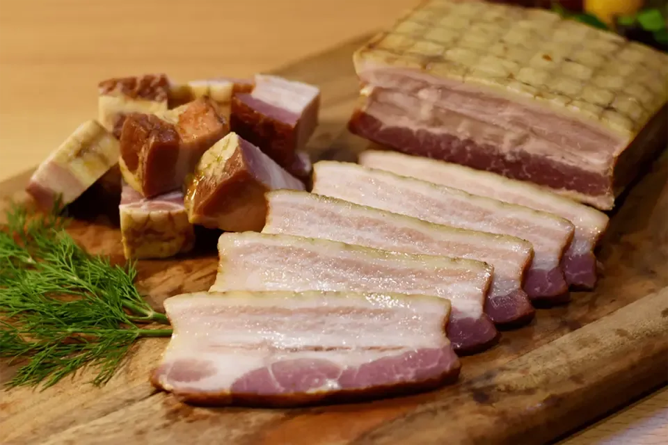 Ｃ賞 ふつうのおかお＋E賞コンプリート お肉と塩だけ＜BIOベーコン＞独自製法完全無添加・自然放牧