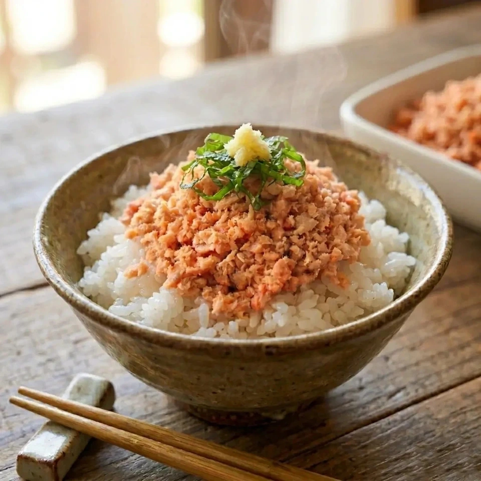 化学調味料無添加 <天然鮭ブレンドフレーク>紅鮭・秋鮭