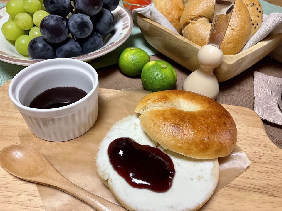 有機国産小麦100%◎無農薬&有機原料だけで作ったベーグル【砂糖・オイル・動物性不使用】