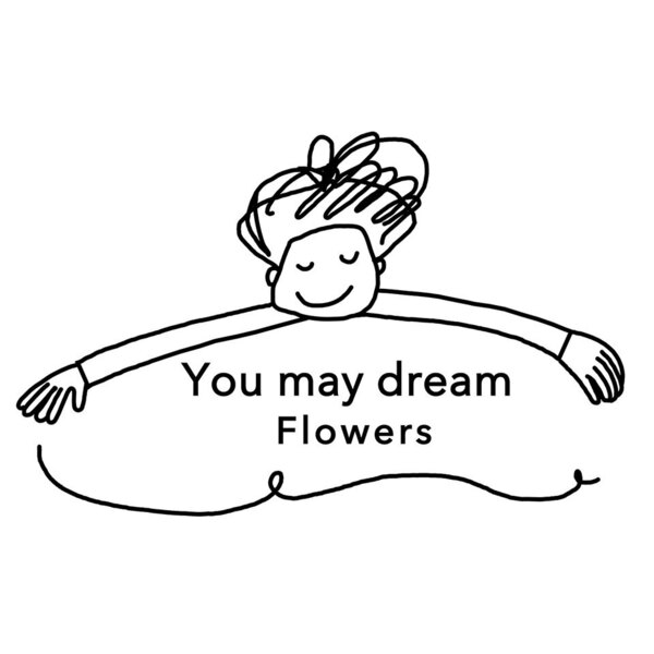 You may dream flowers ロゴ